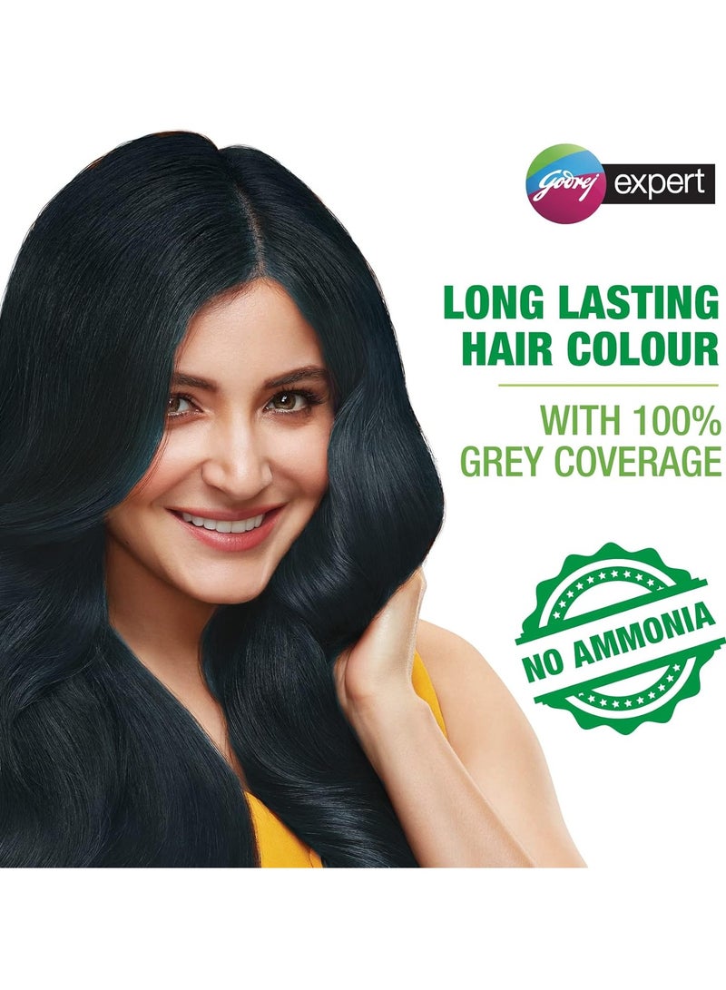 جودريج لون الشعر غودريج إكسبيرت ريتش كريم - عبوة من 4 قطع (أسود طبيعي) - Image 2