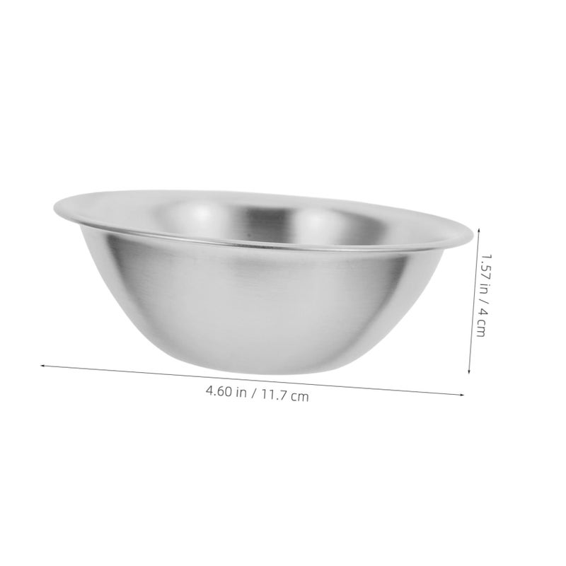 Stainless Steel V Shape Bowl For Salad Condiments And Hot Pot Noodles - Image 3