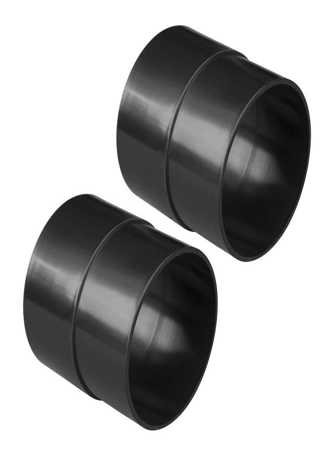 باورتيك محول منفذ الغبار POWERTEC 70125-P2 لأنبوب مقاس 4 بوصات إلى خرطوم جمع الغبار مقاس 4 بوصات، وصلة خرطوم سريعة التوصيل لتركيبات جمع الغبار في الورشة، عبوة من قطعتين - Image 1