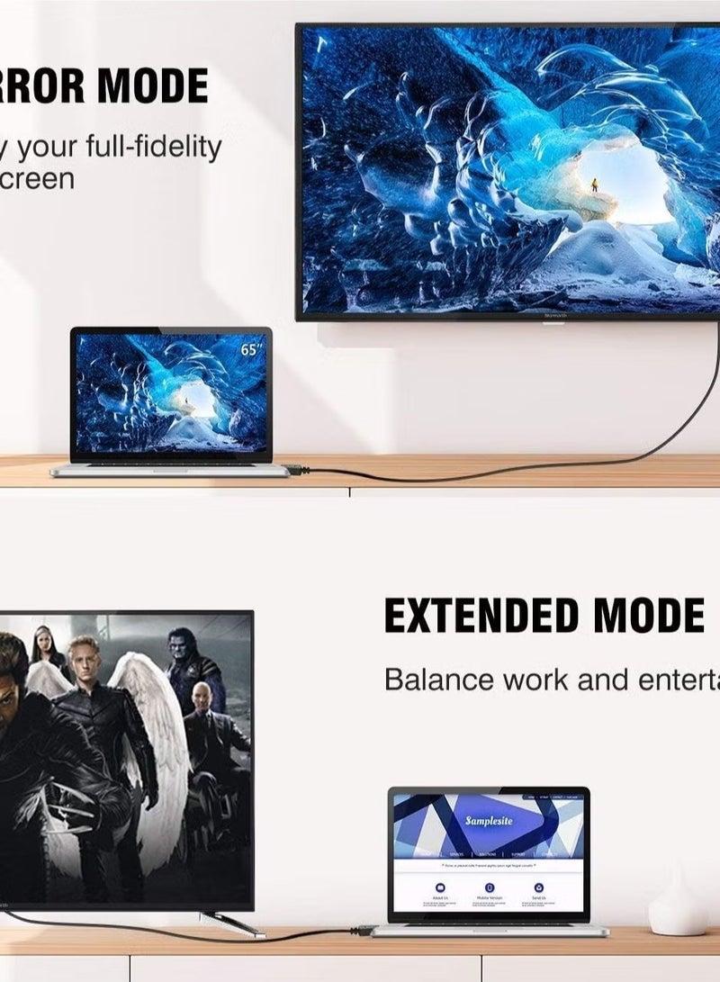 Display Port (DP) to HDMI Cable 3m - Image 3