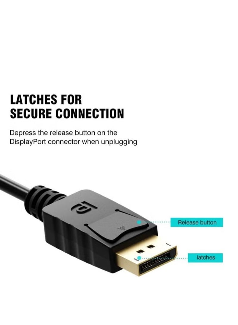 Display Port (DP) to HDMI Cable 3m - Image 4