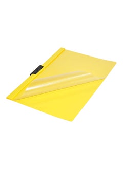 Durable 25-Piece Durable Plastic Duraclip File (A4 Size, Yellow) - DUPG2200-04  - Image 2