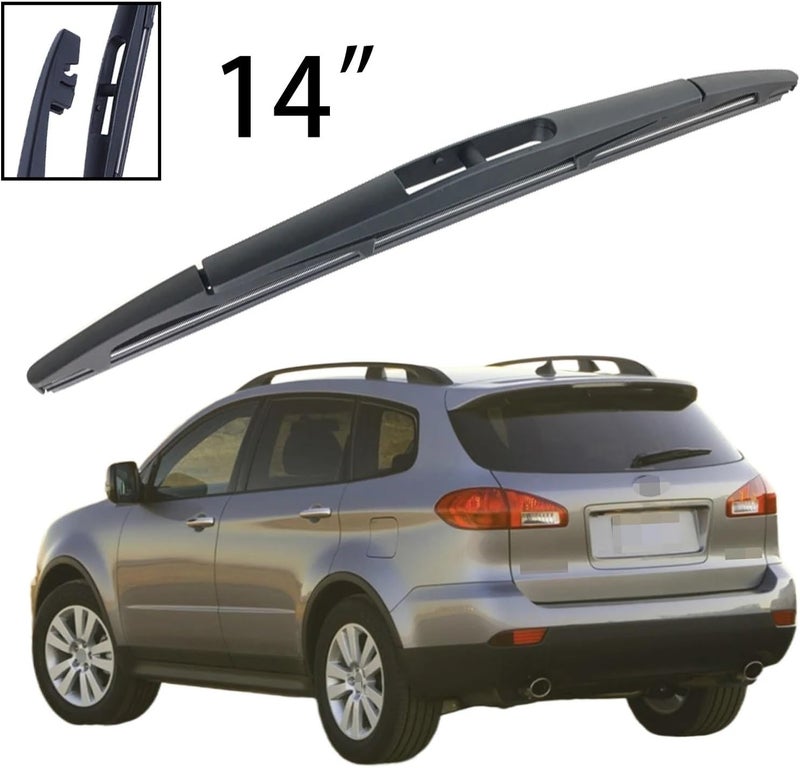 Wivplex 14" Rear Windshield Wiper Blade for Subaru Tribeca - Image 4