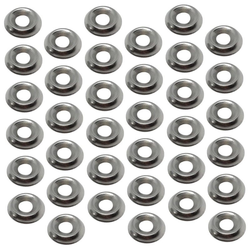 304 Stainless Steel Fisheye Washers 100pcs Polished Bowl Shaped Gaskets For Industrial Plumbing - Image 2