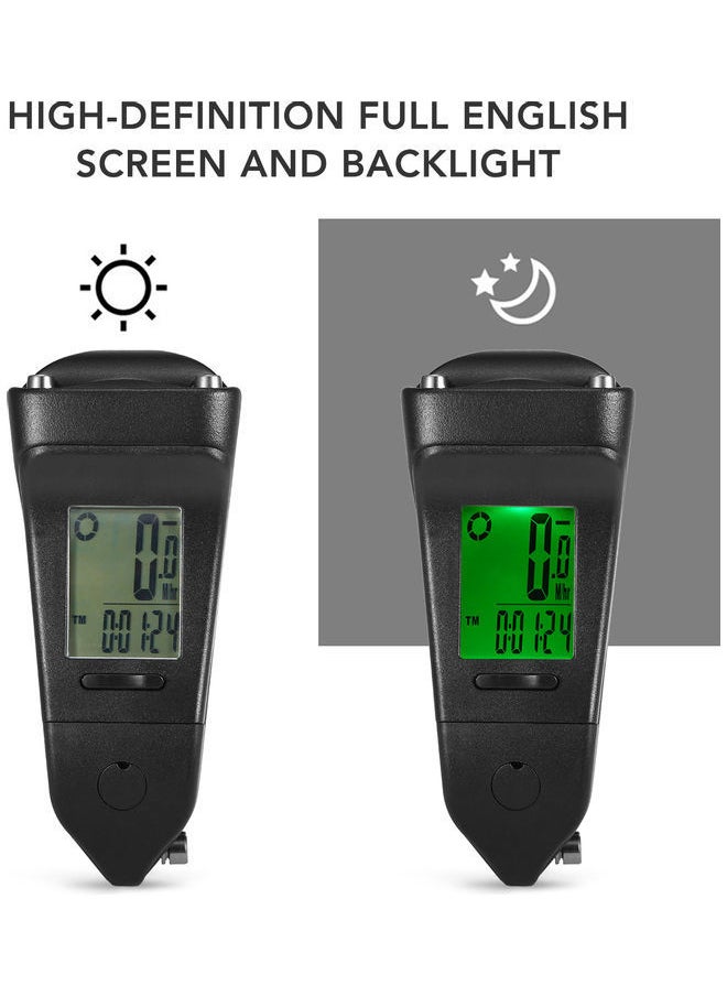 Generic - Waterproof Wireless Bike Speedometer 5.9x2.4inch - Image 1
