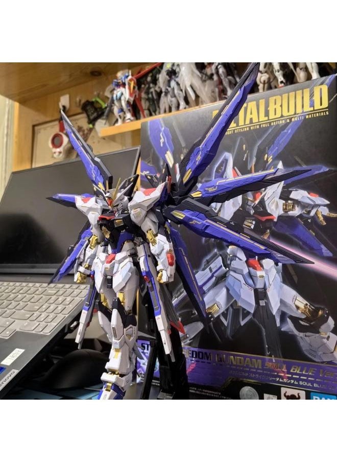 [9900 Collection] Freshmen Free HG Attacks Free MG Mecha Model Red Heresy Unicorn Assembled-Color:Transitional Gundam + Double Jian + Bracket / 袦 - One Model + Stickers + Color Box Packaging