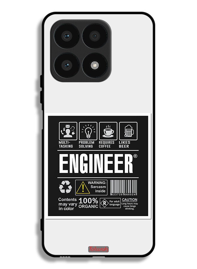 Tolwak Honor X8a Protective Case Cover Engineer Sticker - Image 1