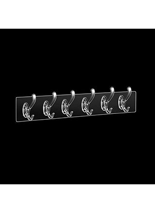 SGMSC Self Adhesive 6 in 1 Hook Sticker Strip for Wall Hanging MultiPurpose Item Heavy Duty Sticky Hooks for Hanging Reusable Waterproof Transparent Pack of 1 - pzsku/ZB191EE9647F1E1DFE0B4Z/45/1748244682/f255aaff-ca63-4075-9c38-8fcf445427e4