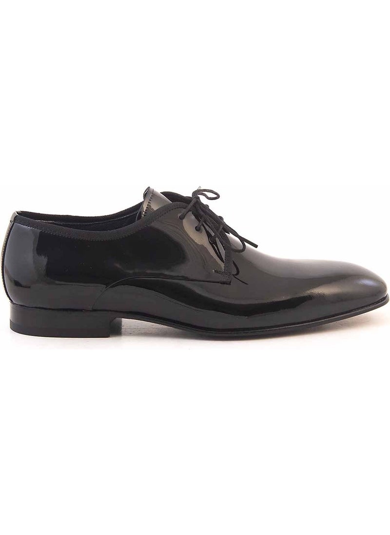 Kemal Tanca Gold Leather Laced Men's Classic Shoes 700  - Image 1