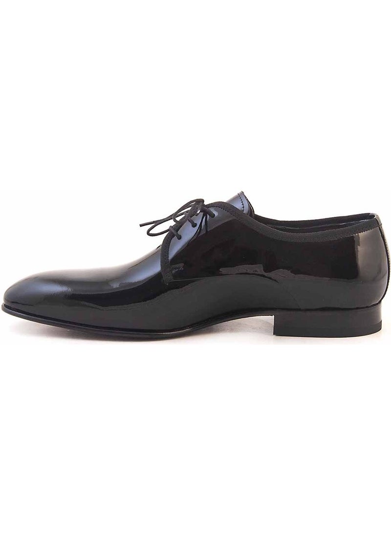 Kemal Tanca Gold Leather Laced Men's Classic Shoes 700  - Image 2