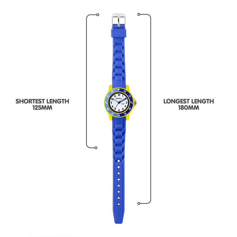Tikkers  Tikkers Blue Silicone strap Timer Teacher Watch - ATK1099 for Men | Best Price UAE