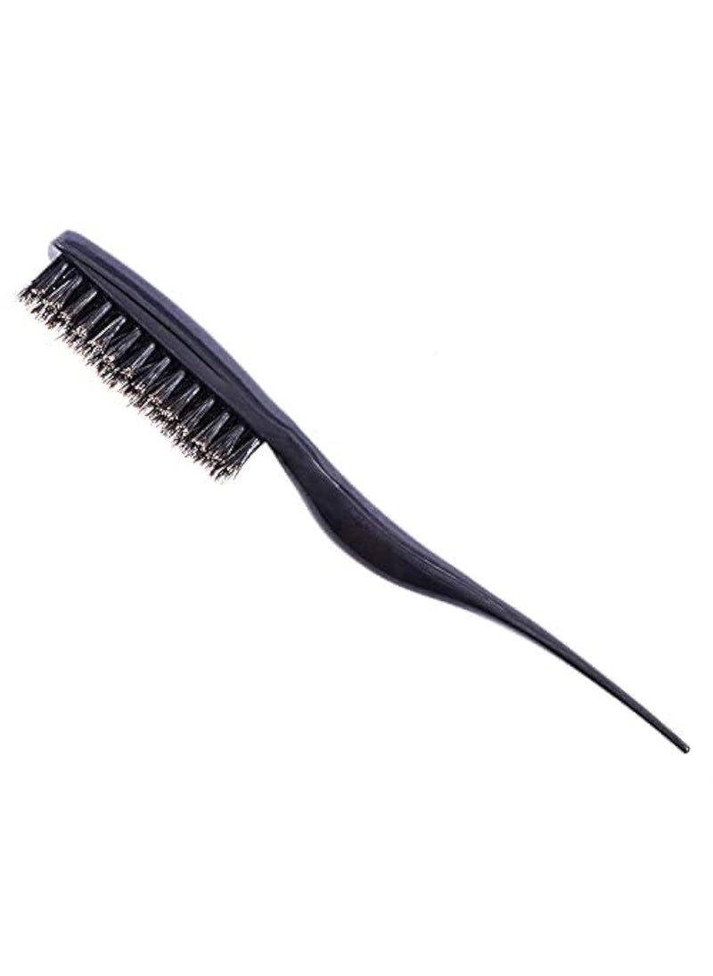 yantaisiyu YANTAISIYU Hair Comb 1 Pc Teasing Brush Hair Teasing Comb for Back Combing Lifting and Styling Thin Hair to Create Volume  Black 222L15Wcm Nylon  Plastic Handle Quantity1 Piece 