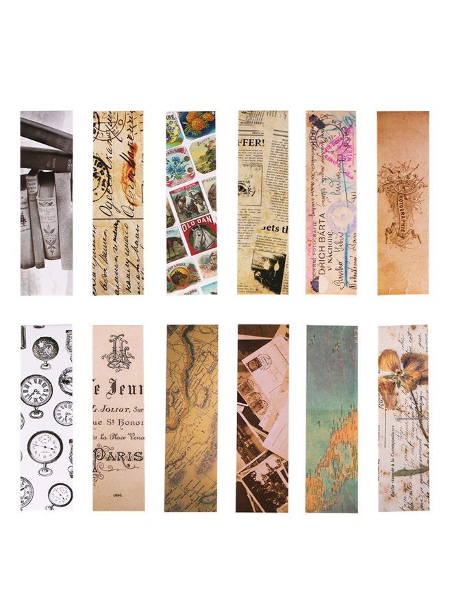 YOSCO Vintage Style Bookmarks for Women Men, 30PCS (Retro Collection) - Image 1
