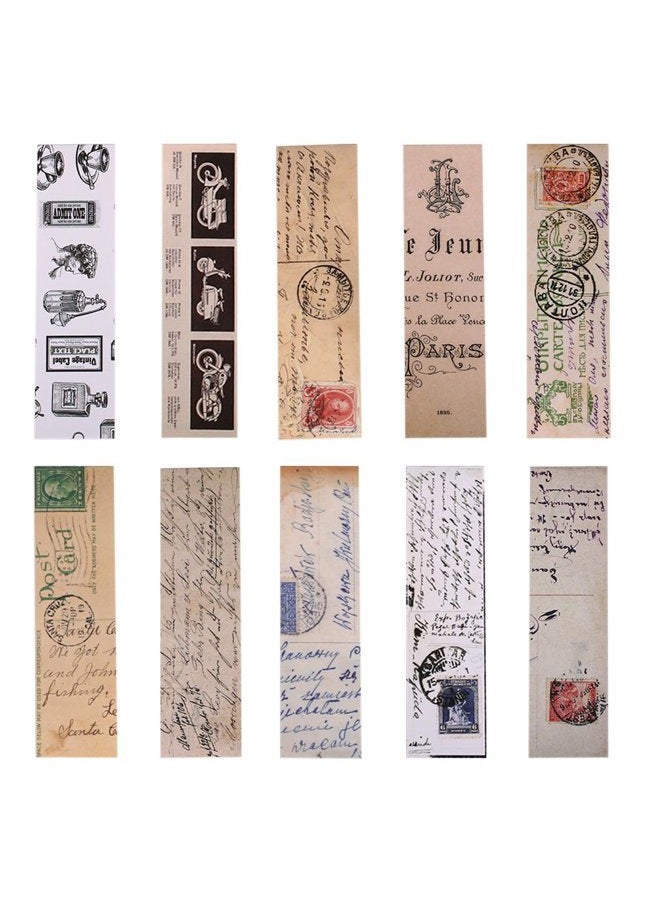 YOSCO Vintage Style Bookmarks for Women Men, 30PCS (Retro Collection) - Image 2