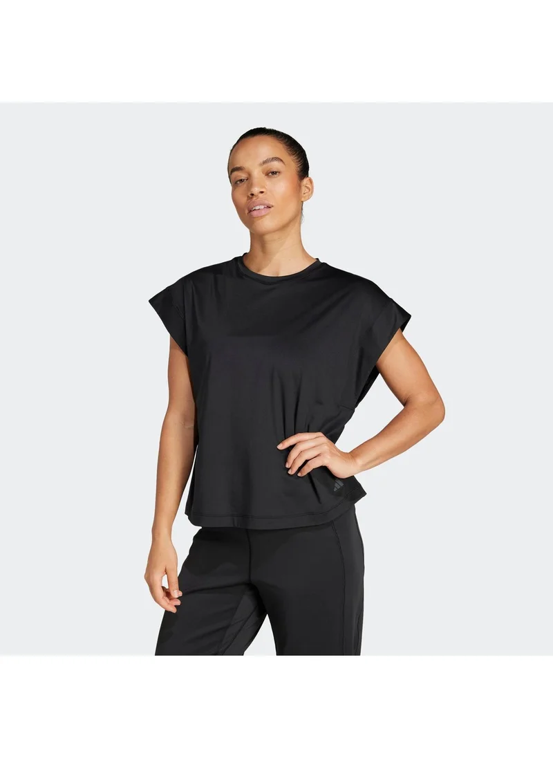 اديداس yoga women t-shirt