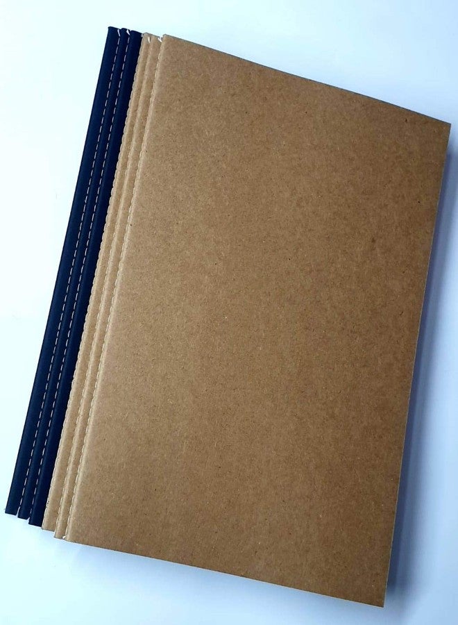 INNAXA A4 Size Kraft-notebooks (Brown+Black) - Image 1