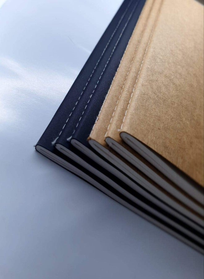 INNAXA A4 Size Kraft-notebooks (Brown+Black) - Image 2
