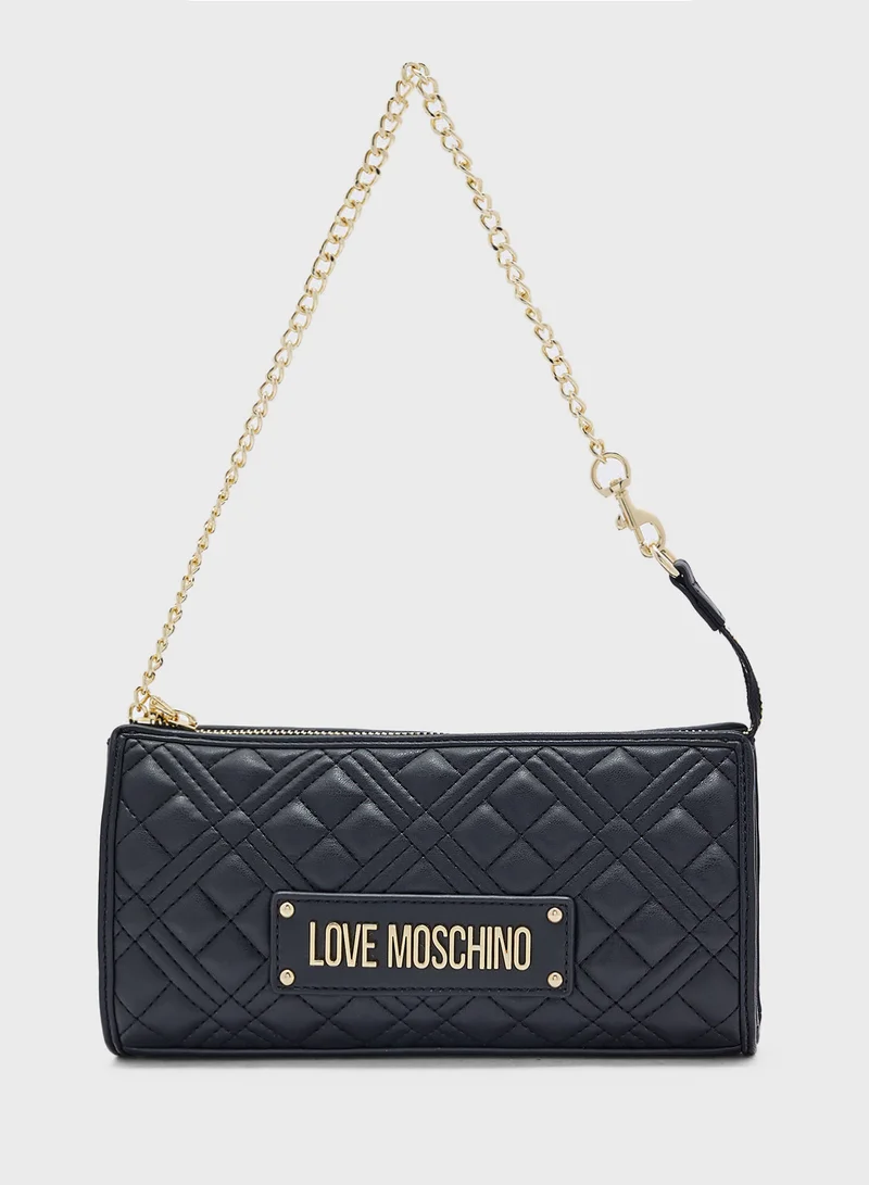 Love Moschino BLACK QUILTED PU BLACK QUILTED PU