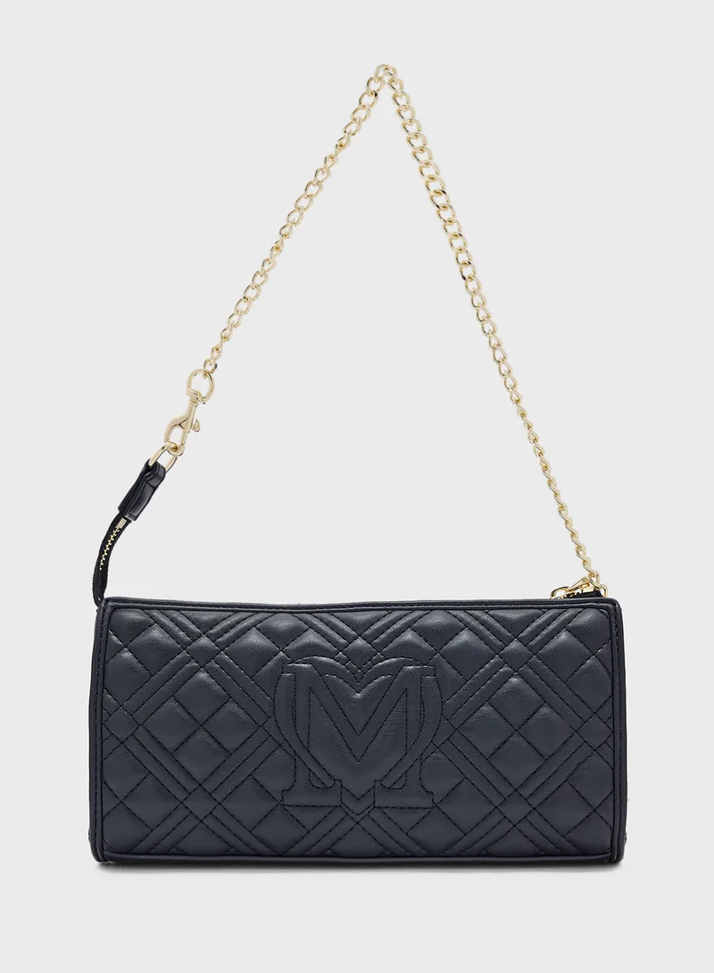 Love Moschino BLACK QUILTED PU BLACK QUILTED PU