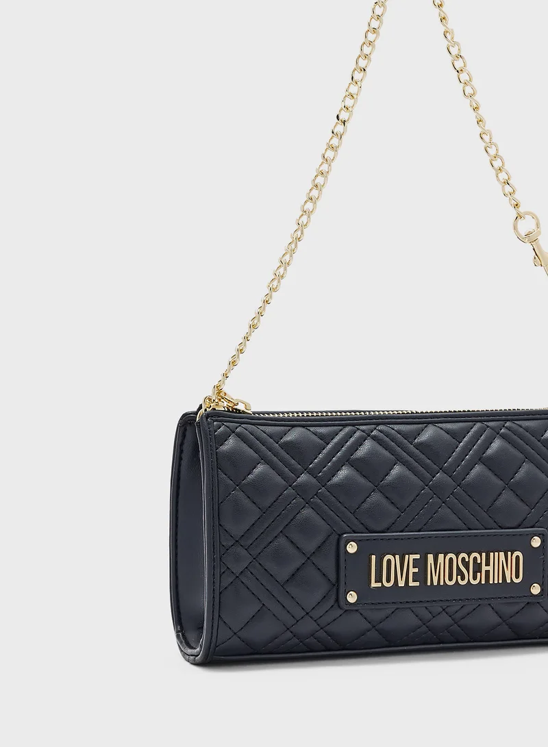 Love Moschino BLACK QUILTED PU BLACK QUILTED PU