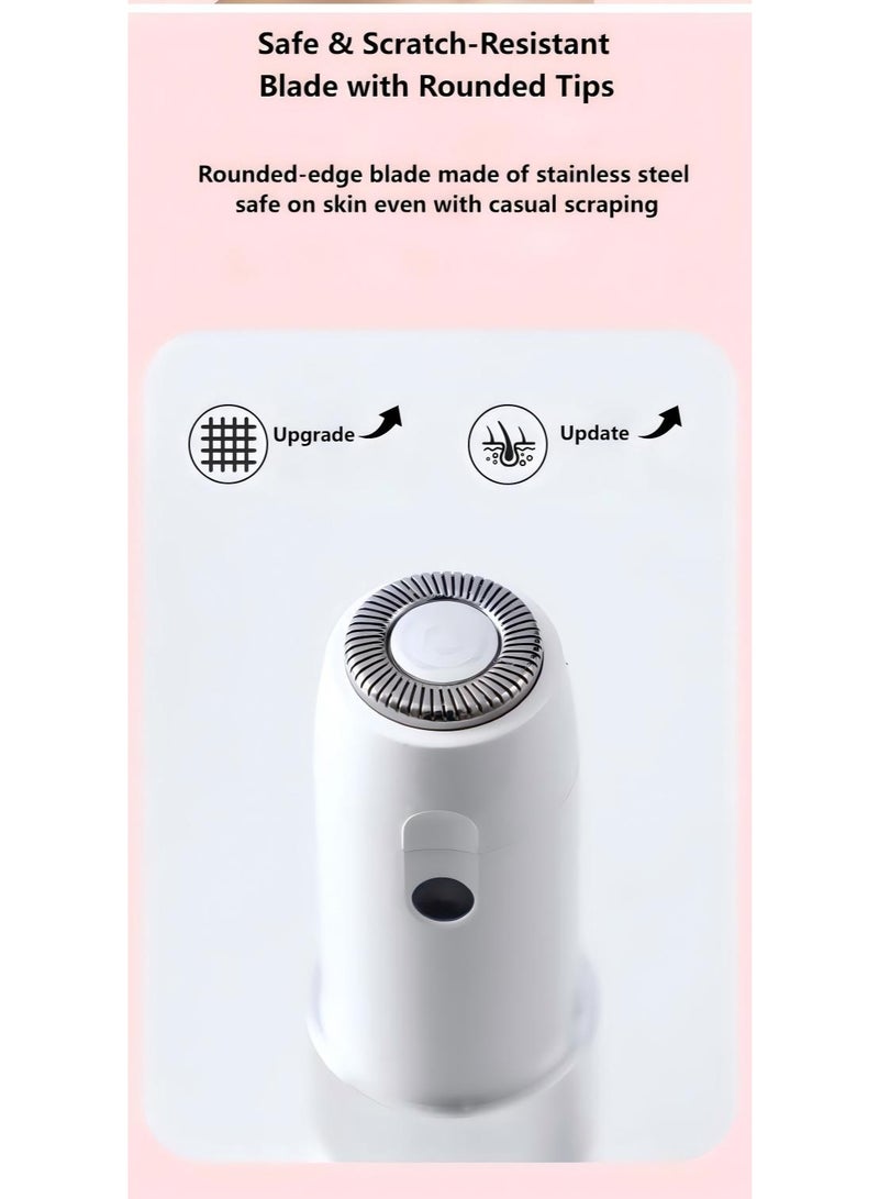 Joudi Mini Hair Remover With Smart Light, White - Image 2