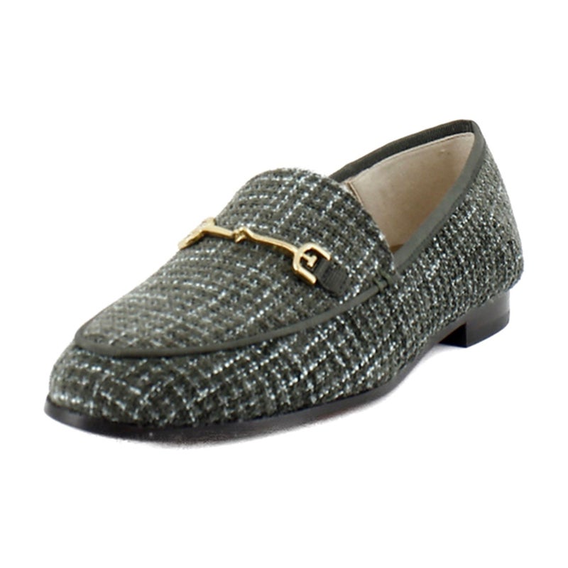 Sam Edelman Womens Loraine Loafer Olive Boucle Multi 6 Medium