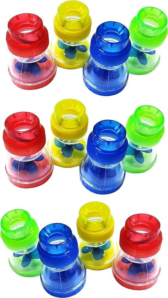Kitchen and Bathroom Tap Shower Sprinkler Plastic Shower Head (Standard Size, Multicolour) Tap Water Filter Pack Of 4  - Image 3