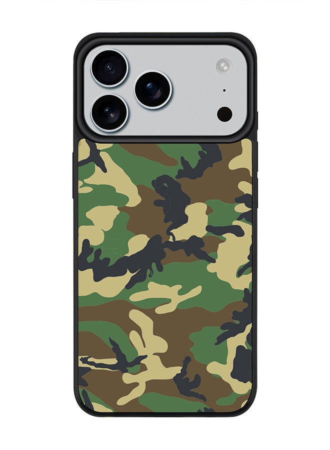 Stylizedd iPhone 17 Pro Max Case, [Compatible with MagSafe] Slim Magnetic cover Phone Case iPhone 17 Pro Max -Jungle Camo - Image 1