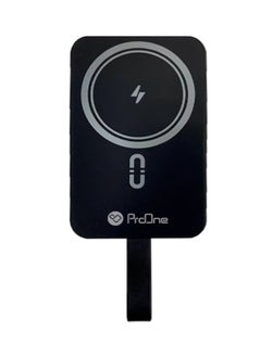 ProOne ProOne PPB5118 10000mAh Portable Wireless + Wired Power Bank, 15W Wireless & 20W Wired Fast Charging, Built-in Lightning & Type-C Cables, Magnetic Design, Lightweight Pocket-Sized Power Bank  - Image 2