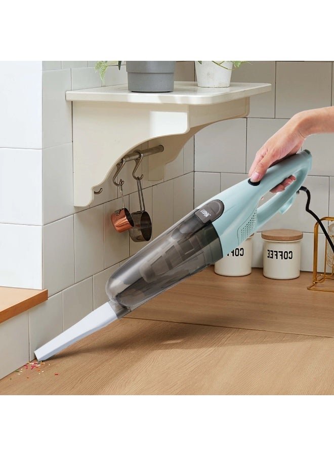 Winning Star Vacuum Cleaner, 800ml Capacity, Dry Use, HEPA Filter, Suitable for Floors, Carpets & Cabinets, 400W, Turquoise, Model: ST-5050 - Image 2