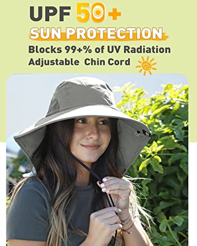 Tirrinia Chic & UV Protection with Women's Sun Hats, Wide Brim with Neck Flap, Perfect for Outdoor Adventures - Image 2