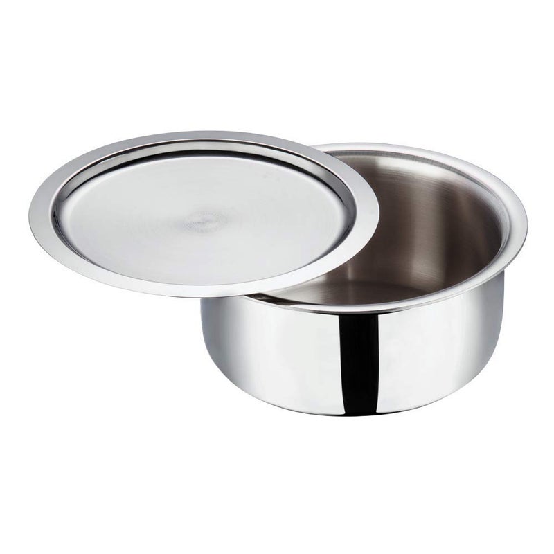 Home Need Stainless Steel Triply Tope with Lid Size 20 35Liters Capacity  - Image 1