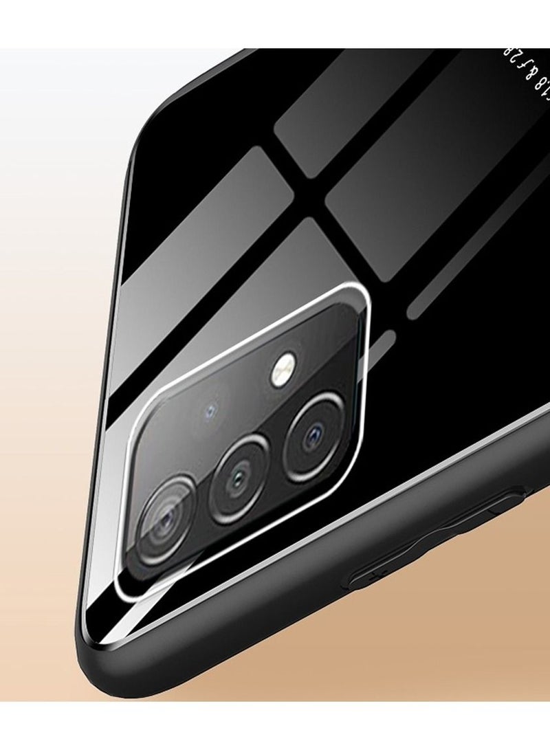 Case Leather Texture Car Magnetic Phone Cover For Samsung Galaxy A52/A52s _Black - Image 4