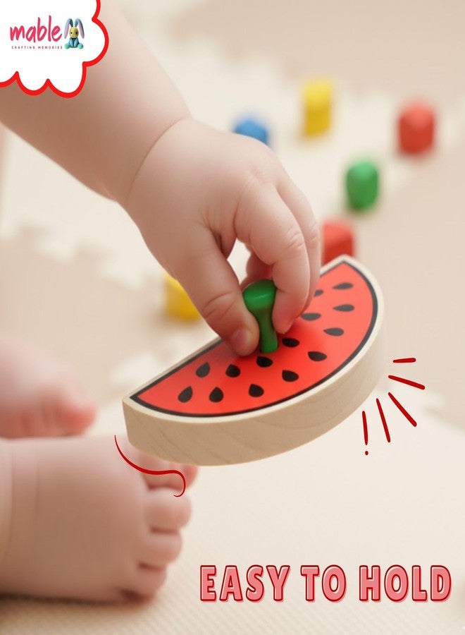 MABLE Shapes Learning Puzzle for Kids | Basic Geometrical Shapes Educational Cardboard Sorting Puzzle Toy for Toddlers Boys & Girls Age 2+ - Image 3