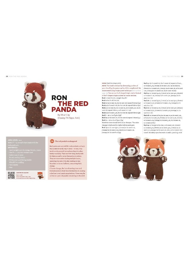 Zoomigurumi Endangered Animals: 15 Amigurumi Patterns of Threatened Wildlife  - Image 5