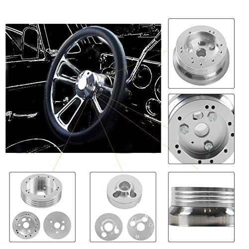 GSTP 5 & 6 Hole Billet Steering Wheel Hub Adapter - Image 5