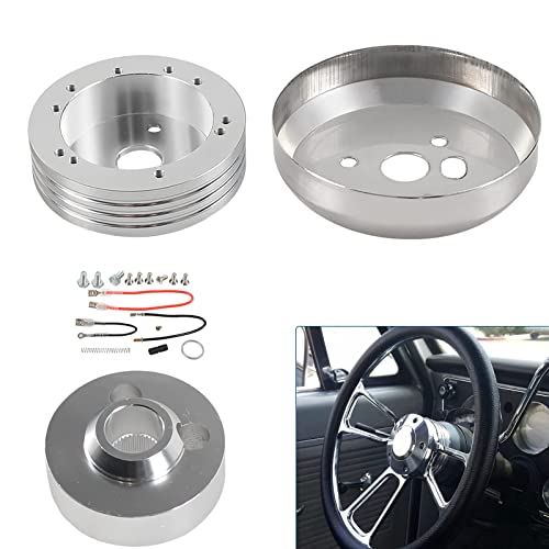 GSTP 5 & 6 Hole Billet Steering Wheel Hub Adapter - Image 2