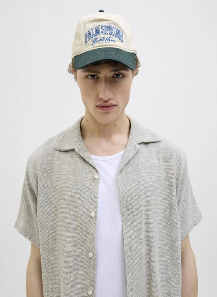 Jack Jones Logo Curved Peak Cap