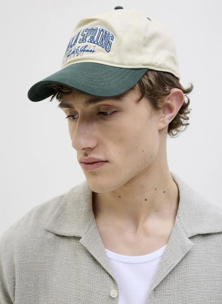 Jack Jones Logo Curved Peak Cap