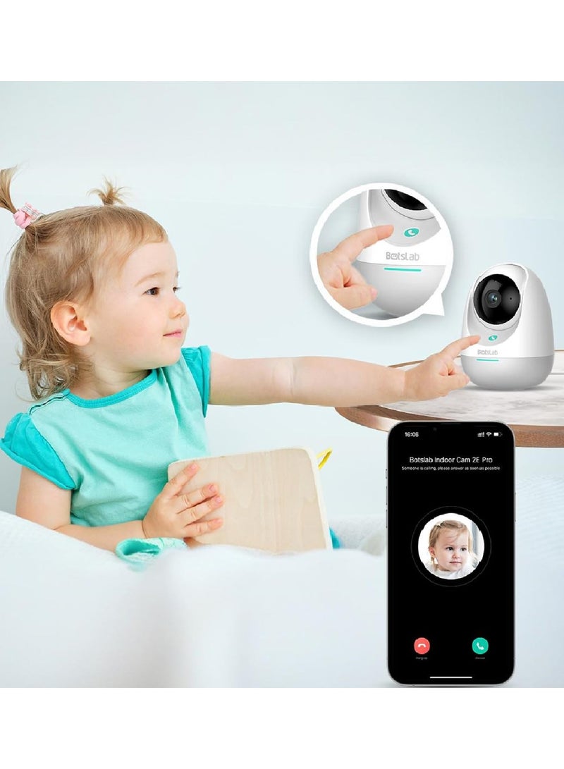 بوتسلاب كاميرا Botslab 360 Indoor Cam 2E Pro - كاميرا أمان ذكية بدقة 2K مع تتبع بزاوية 360 درجة - Image 3