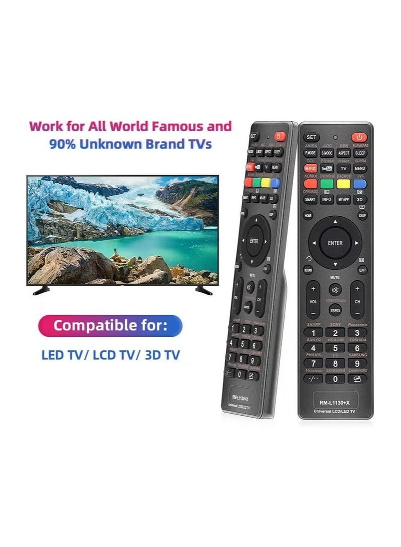 RM-L1130+X Plus Universal Tv remote control for all brand led TVs - Image 3