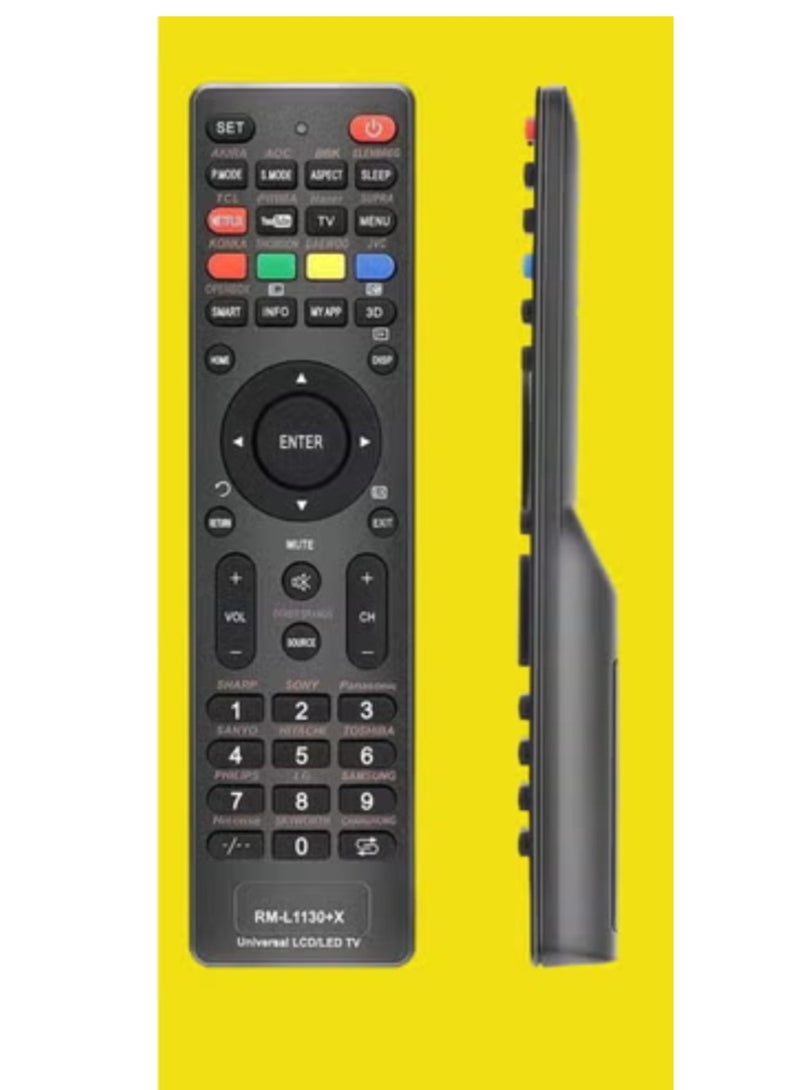 RM-L1130+X Plus Universal Tv remote control for all brand led TVs - Image 1