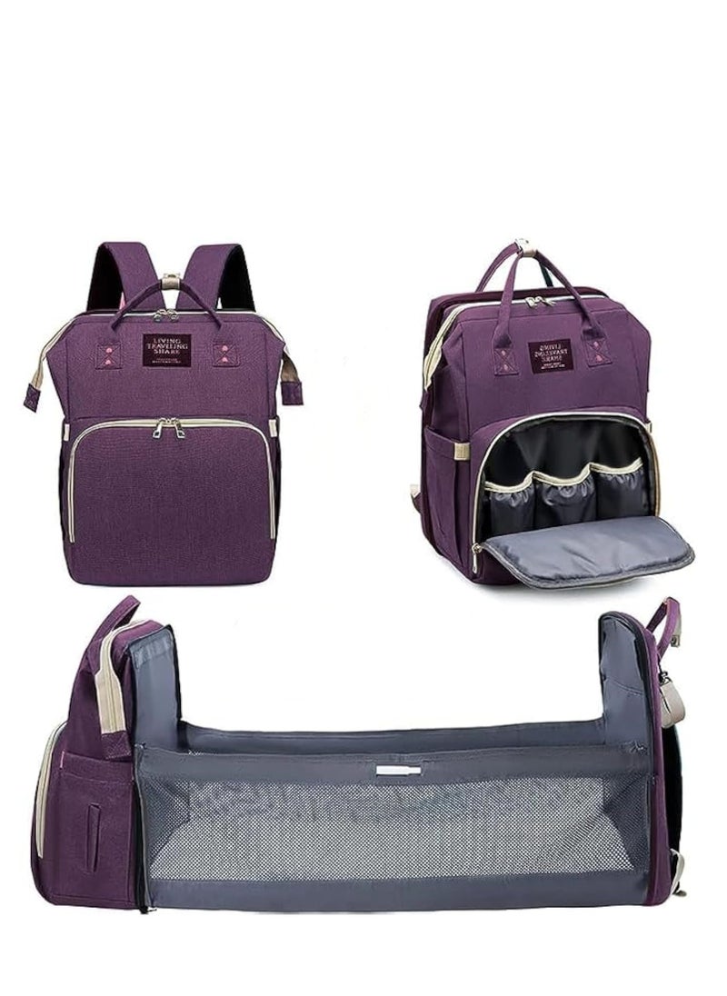 MIXDE Baby Diaper Bag Backpack, Baby Bag for Boys and Girls, Baby Diaper Backpack with Changing Station,Boys And Girls  - Image 1