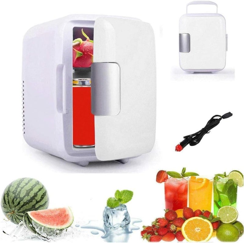 4L Mini Car Fridge Cooler and Warmer with 12V Charger | Portable Electric, Travel and Camping, Road Trips, Refrigerator - Image 2