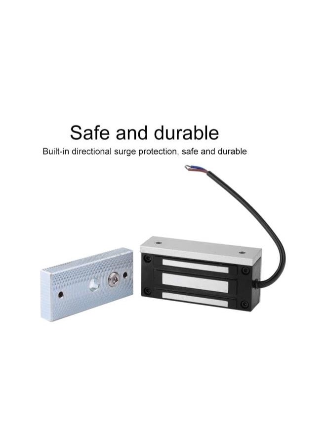 WYBOT - 130LBs 60kg Electric Magnetic Lock, Door Access Control System Electromagnet Fail Safe NC Mode for Home Office Security - Image 1