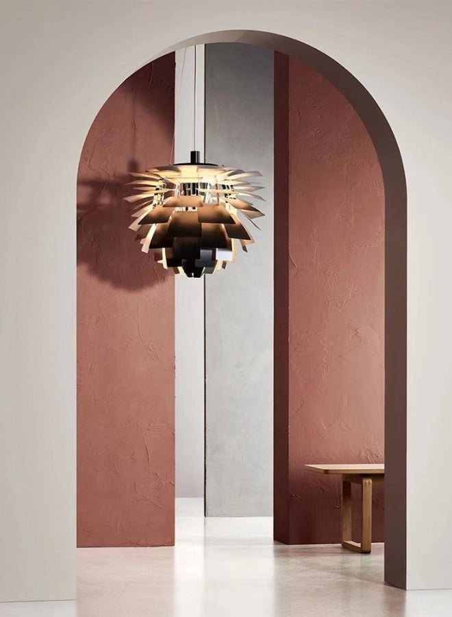 MAAC HOME MAAC Home Hyssop - Artichoke Pendant Light -  Modern Decorative Stylish Elegant Contemporary Minimalist Pendant Lamp for Bedroom, Living Room, and Office, Home Décor  - Image 3