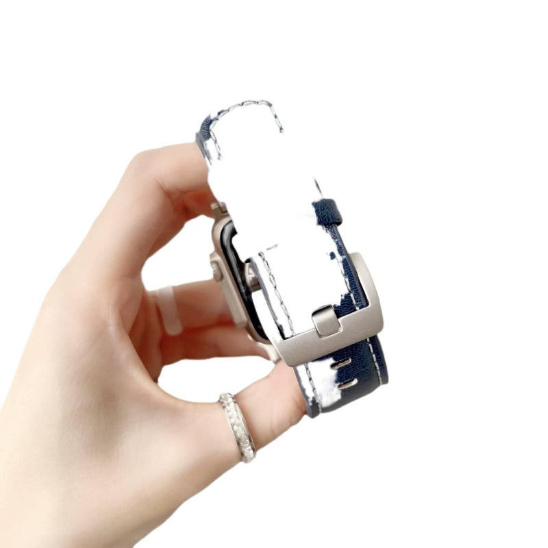 منتج لـ الاستخدام اليومي للساعة الذكية واستبدال السوار والرياضة وتغيير الإطلالة باللون أخضر - Image 5
