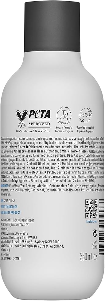 KMS MoistRepair Conditioner for Dry Damaged Hair 250ml Detangling and Repair with Upcycled Prickly Pear Vegan Formula - Image 2