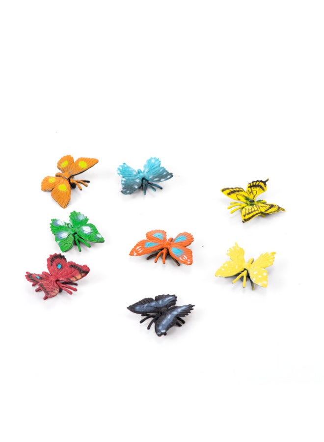 Colorful erfly Simulation Animal Model Toy erfly Specimen Insect Model Children's Stall Toy-Color:8 Large erflies 848 - Image 2