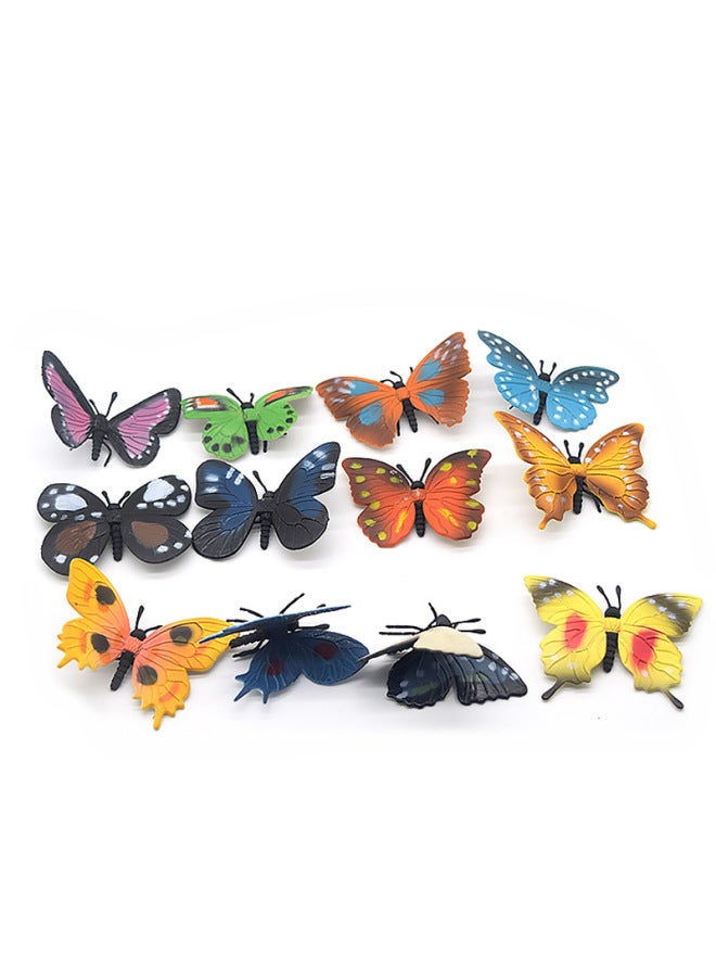 Colorful erfly Simulation Animal Model Toy erfly Specimen Insect Model Children's Stall Toy-Color:8 Large erflies 848 - Image 5